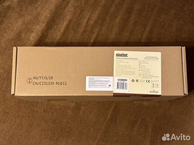 Доп. аккумулятор ninebot neb1002-h1
