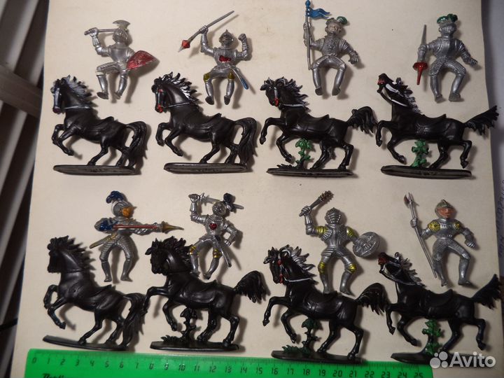 Солдатики Индейцы дзи СССР 7 фигур