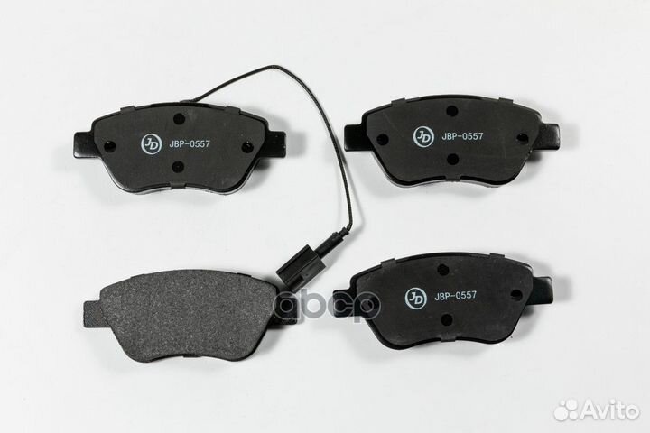 Колодки тормозные дисковые, передние JBP0557 Just