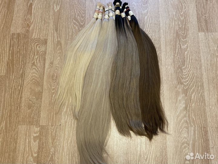 Натуральные волосы 50-80 см славянский тип