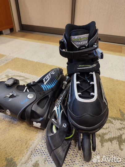 Ролики детские раздвижные 32-37р