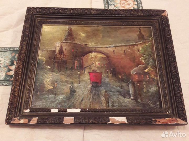 Картина маслом на холсте от автора