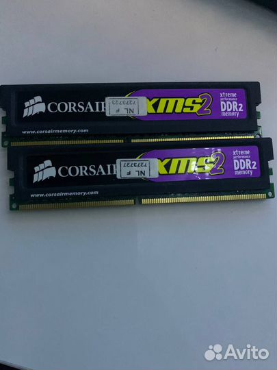 Corsair ddr2 cm2x2048-8500c7