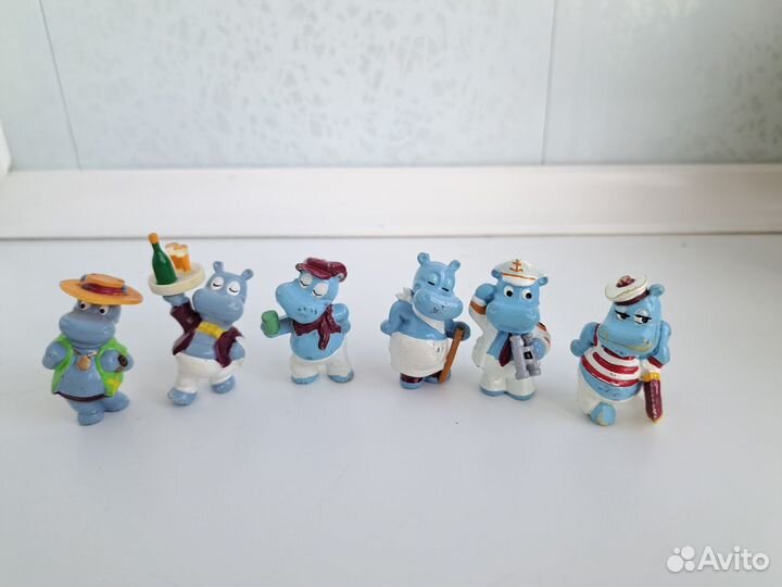 Киндеры из 90-х, акулы, бегемоты, динозавры