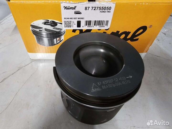 Поршневая Ford Transit 2.2 euro5 86+0,5 мм H74,82