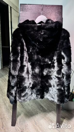 Шуба норковая 2в1 (автоледи и удлиненная) капюшон