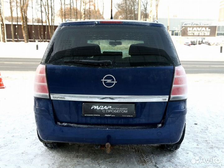 Opel Zafira 1.8 МТ, 2007, 242 600 км