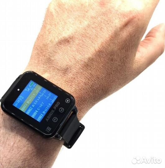 Пейджер часы для вызова персонала и официанта