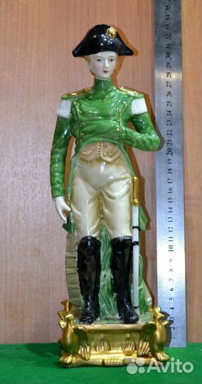 Cтатуэтка коллекционная фарфор мейсон, Наполеон