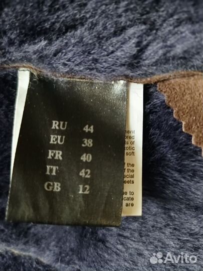 Дубленка натуральная женская с капюшоном, новая