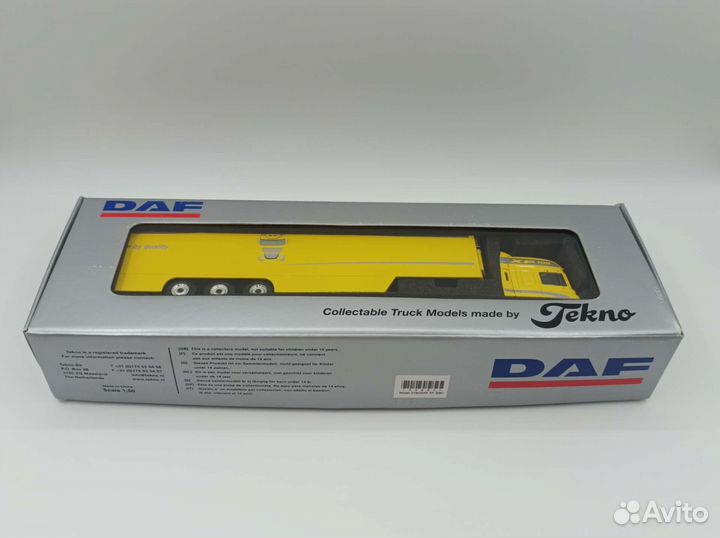 Коллекционная масштабная модель DAF 1:50 сувениры