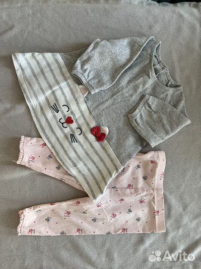 Вещи пакетом mothercare 62 68