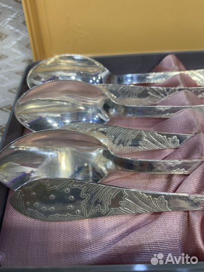 Чайные ложки мельхиор