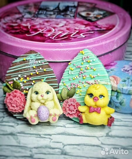 Подарок, Шоколадное яйцо со зверюшками, шоколад