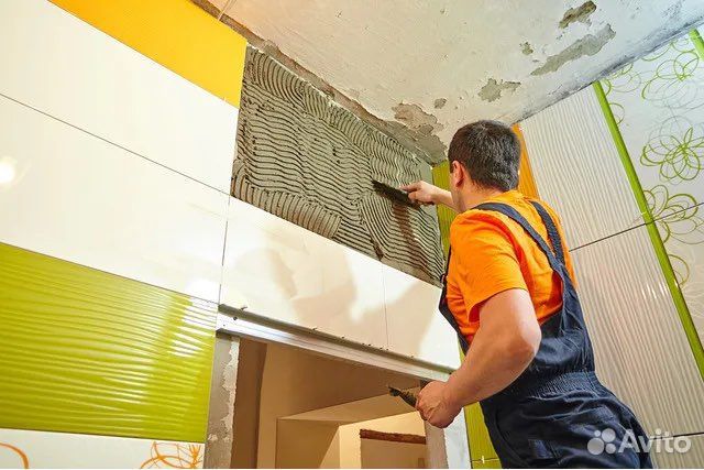 Работа плиточник