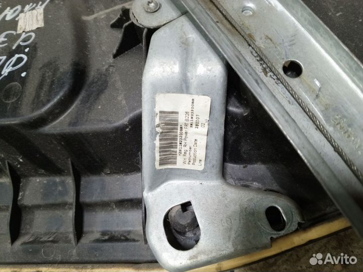 Электро стеклоподъемник пер правый ford fusion