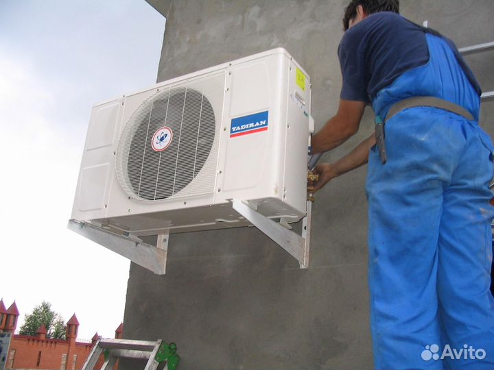 Ремонт чистка заправка установка кондиционеров