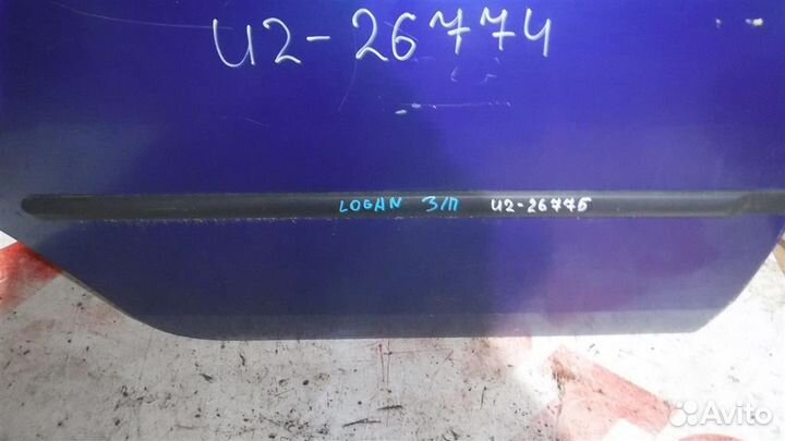 Молдинг задней правой двери Renault Logan I 2005