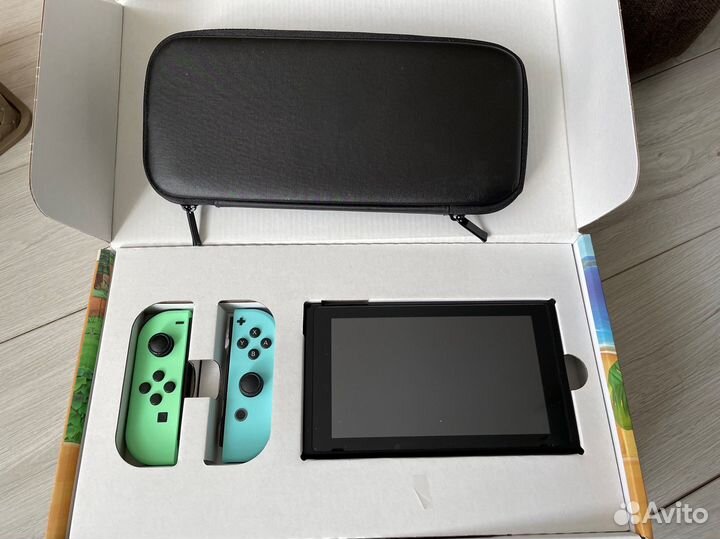 Nintendo switch animal crossing edition