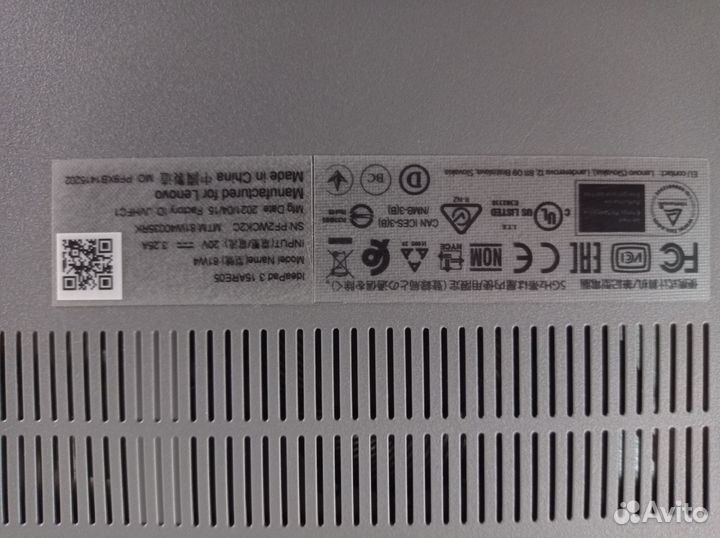 Ноутбук Lenovo IdeaPad 3