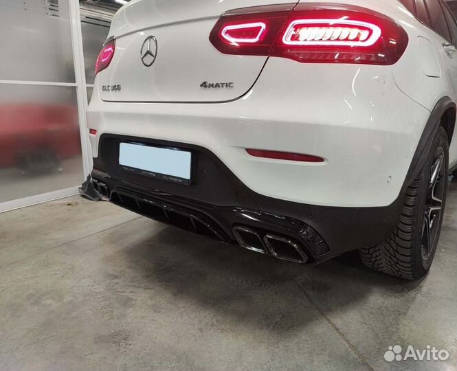 Обвес Mercedes GLC-Coupe рест в стиле GLC 63AMG