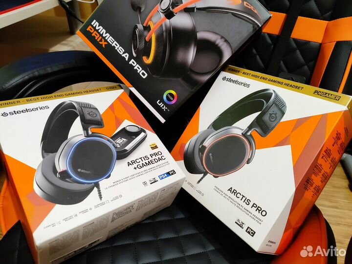 SteelSeries Arctis Pro (Black) + GameDac