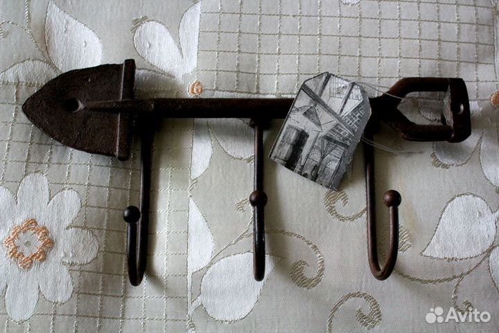 Вешалка/ключница настенная металл «Компакт