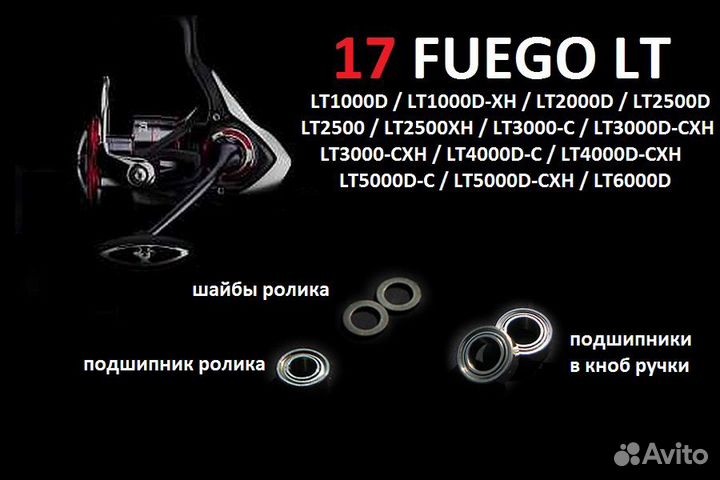 Наборы для апгрейда катушек Daiwa