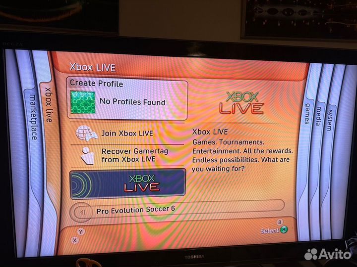 Xbox 360 blades dashboard