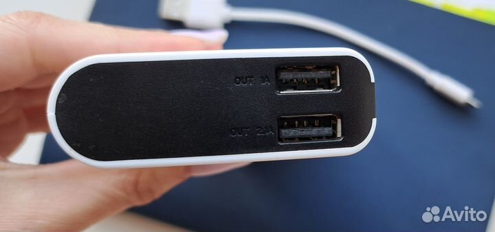 Портативный аккумулятор dexp MA 10 белый