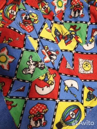 Детский махровый халат 128