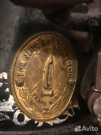 Антиквариат швейная машинка Singer