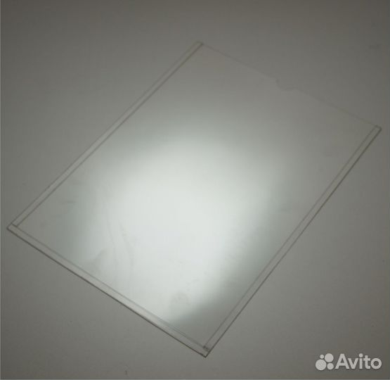 Вертикальный карман A4 на прозрачном скотче