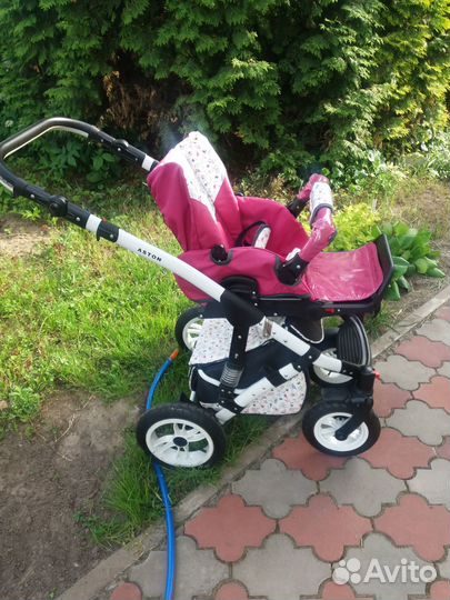 Коляска 3в1 aston CAR baby