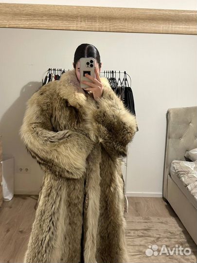 Шуба енот винтаж