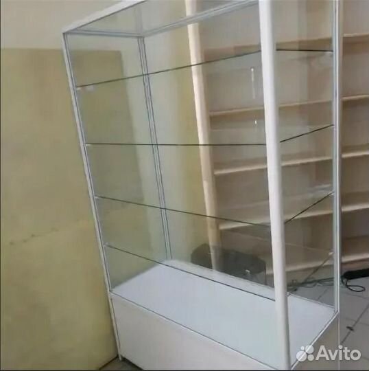 Стеклянная витрина бу