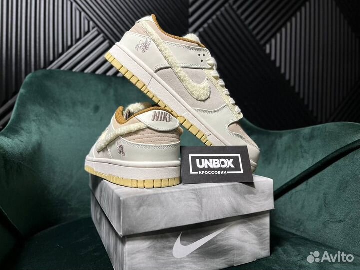 Кроссовки Nike Dunk Low Year of the Rabbit Fossil