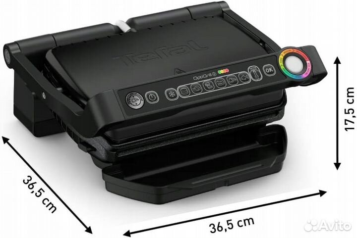 Новый гриль tefal optigrill +