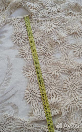 Блуза топ кружево кроше вязаный