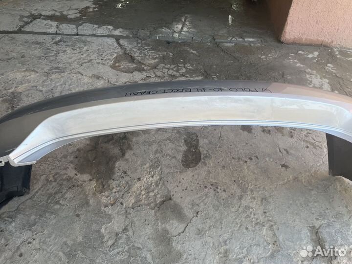 Бампер передний volkswagen polo