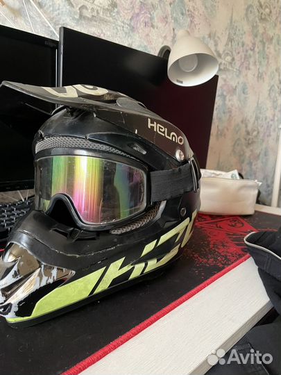 Шлем кросс эндуро