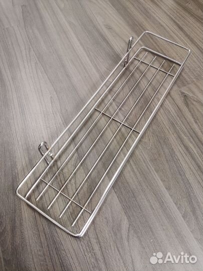 Полочка для ванной хромированная