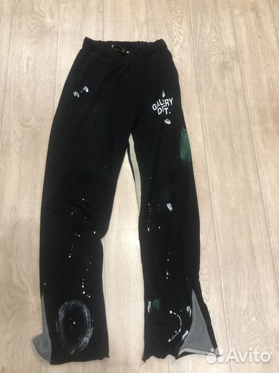 Штаны gallery dept черные