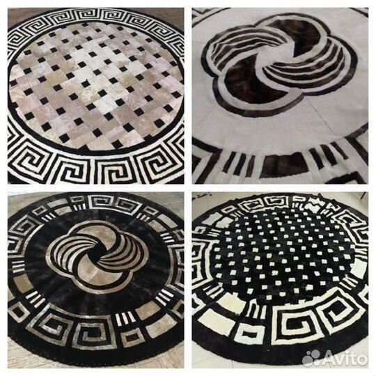 Ковры из овчины(мутон) натуральные