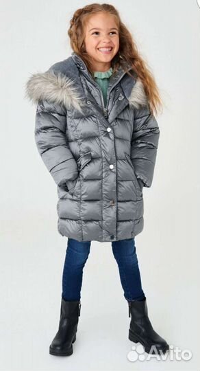Пуховик для девочки next