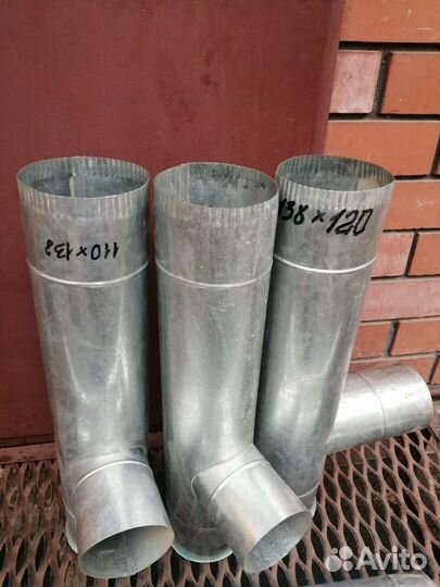 Труба соединительная для дымохода