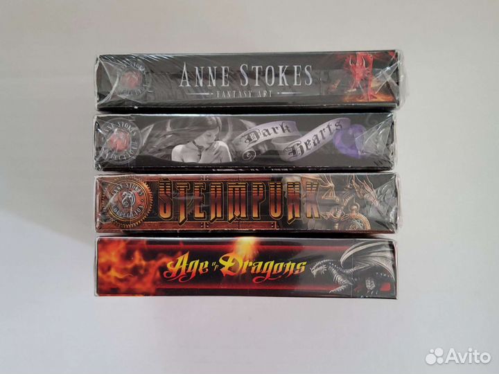 Карты игральные Bicycle Anne Stokes сетом 4 колоды
