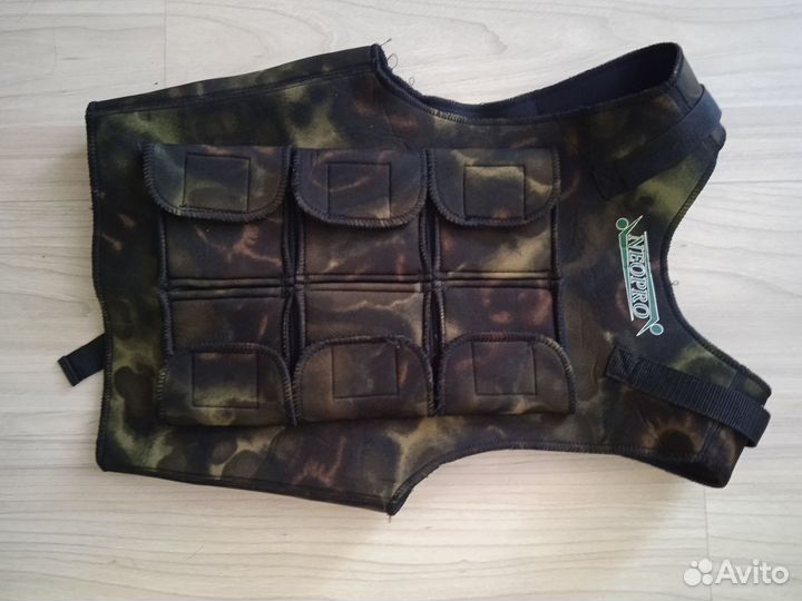 Жилет разгрузочный камуфляжный neopro