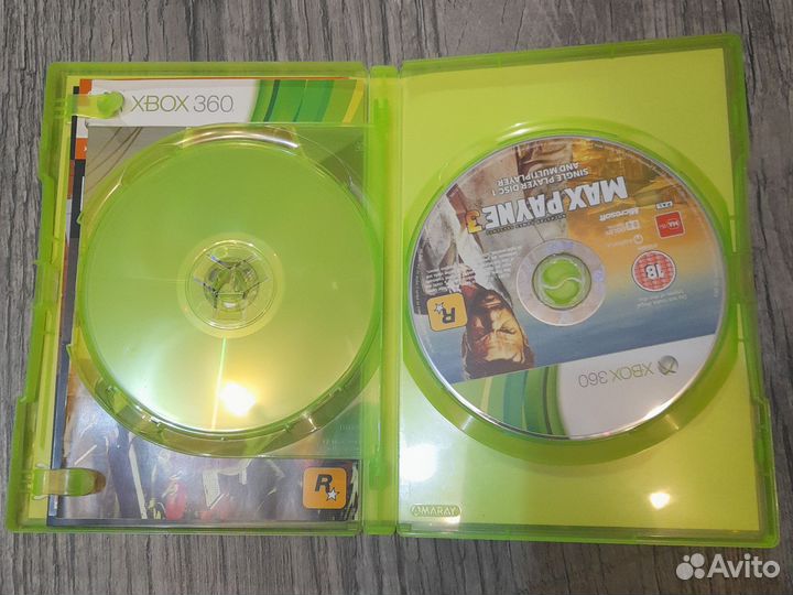 Max Payne 3 для Xbox 360 лицензия