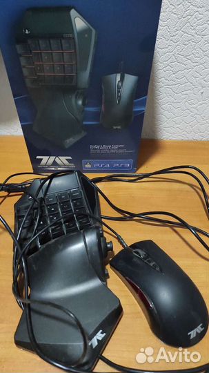 Игровая клавиатура и мышь sony PS